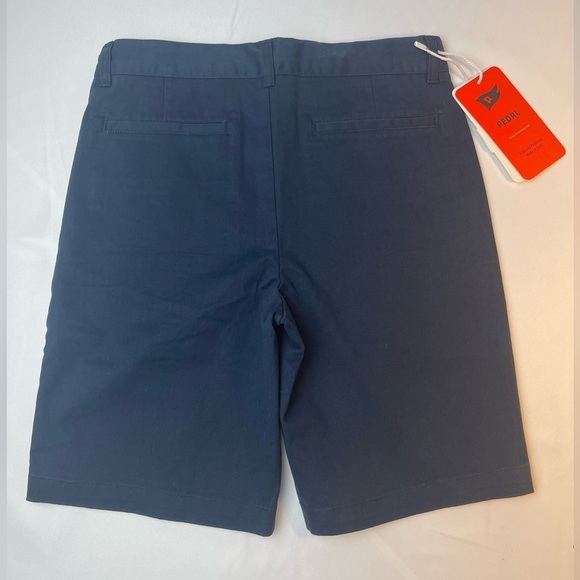 NWT Pedal Chino Camp Navy Twill Shorts - Picture 2 of 4